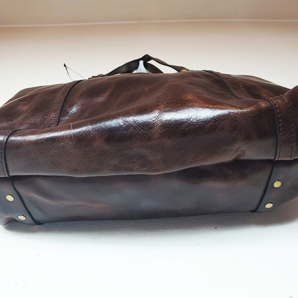 Patricia Nash Distressed Leather Vintage Tote NWT - Picture 6 of 8